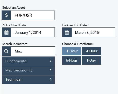 TRAIDE Dropdown Menu